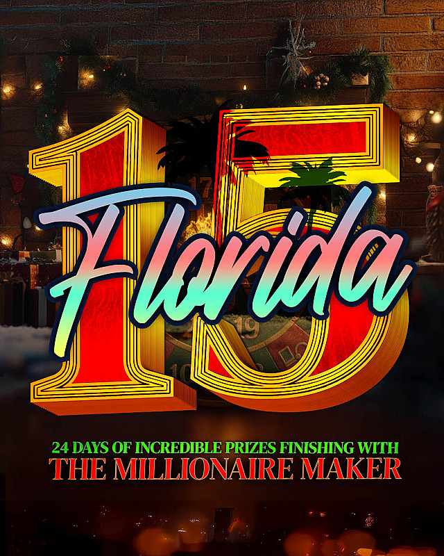 ADVENT DAY FIFTEEN - Family Trip to Florida or £5000