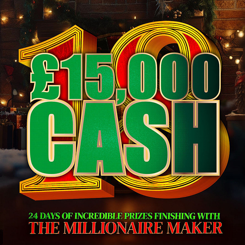 ADVENT DAY EIGHTEEN - £15,000