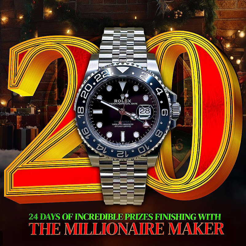 ADVENT DAY TWENTY - Rolex GMT Master 2 - Bruce Wayne or £10,000