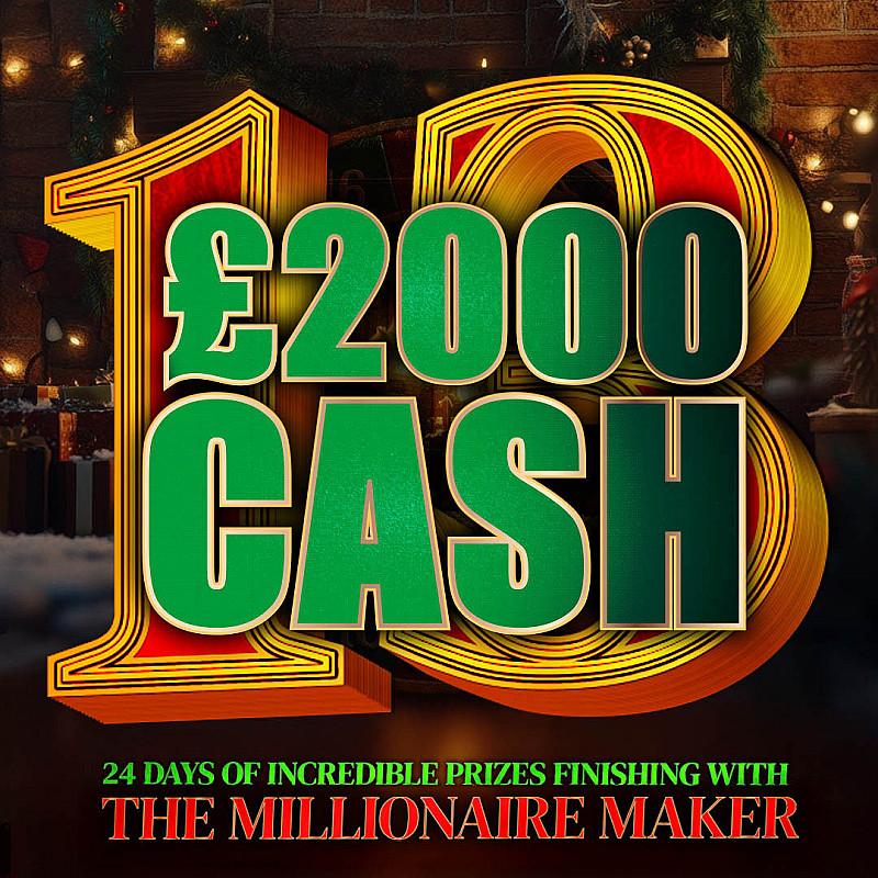 ADVENT DAY THIRTEEN - £2000