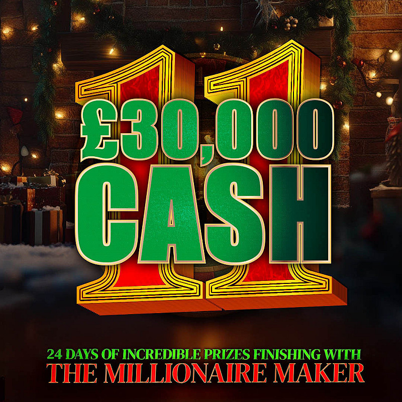ADVENT DAY ELEVEN - £30,000