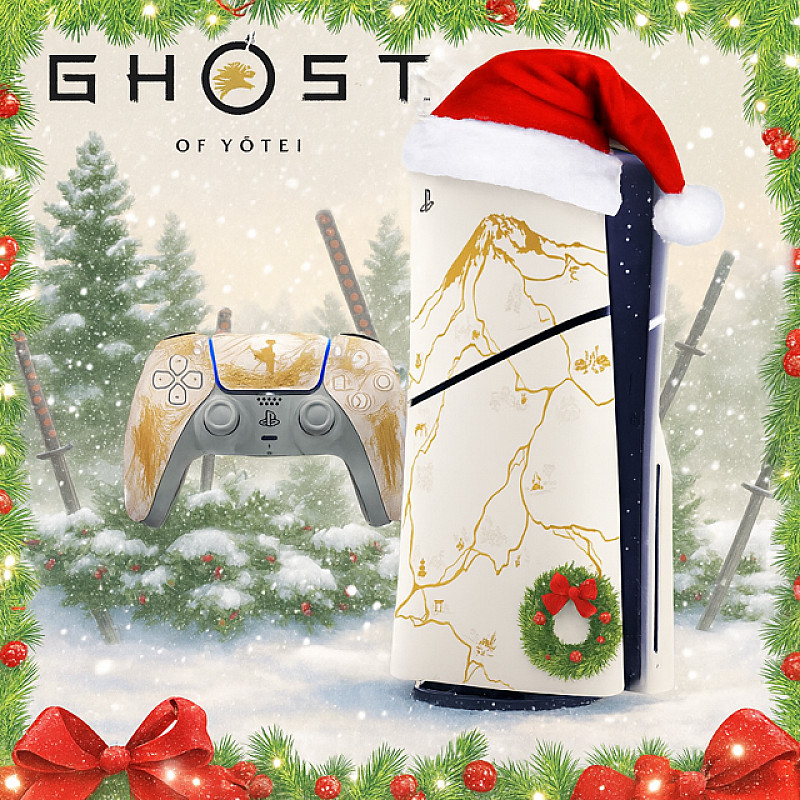 PS5 Disc Console Slim - Ghost of Yotei Gold Limited Edition Bundle (£350 Cash Alt) #2