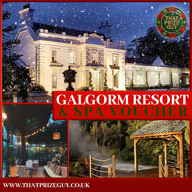 £500 Galgorm Hotel & Spa Voucher + £500 Spending Money - Dec #2