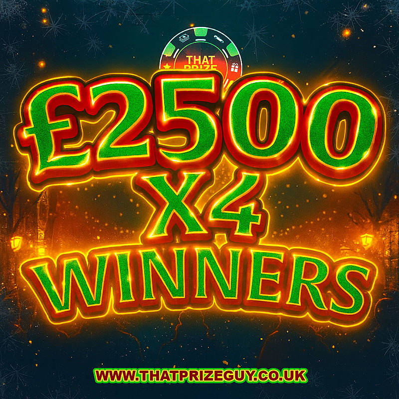 4 Winners of £2500 - Dec #1