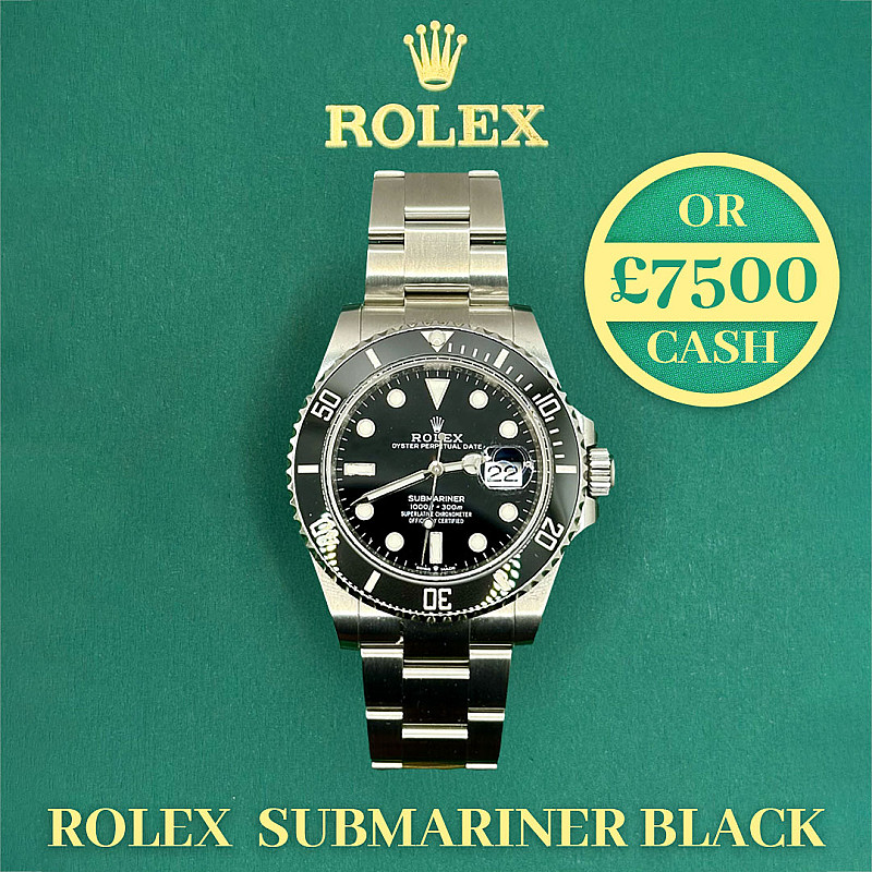 Rolex Submariner Black or £7500 - #1