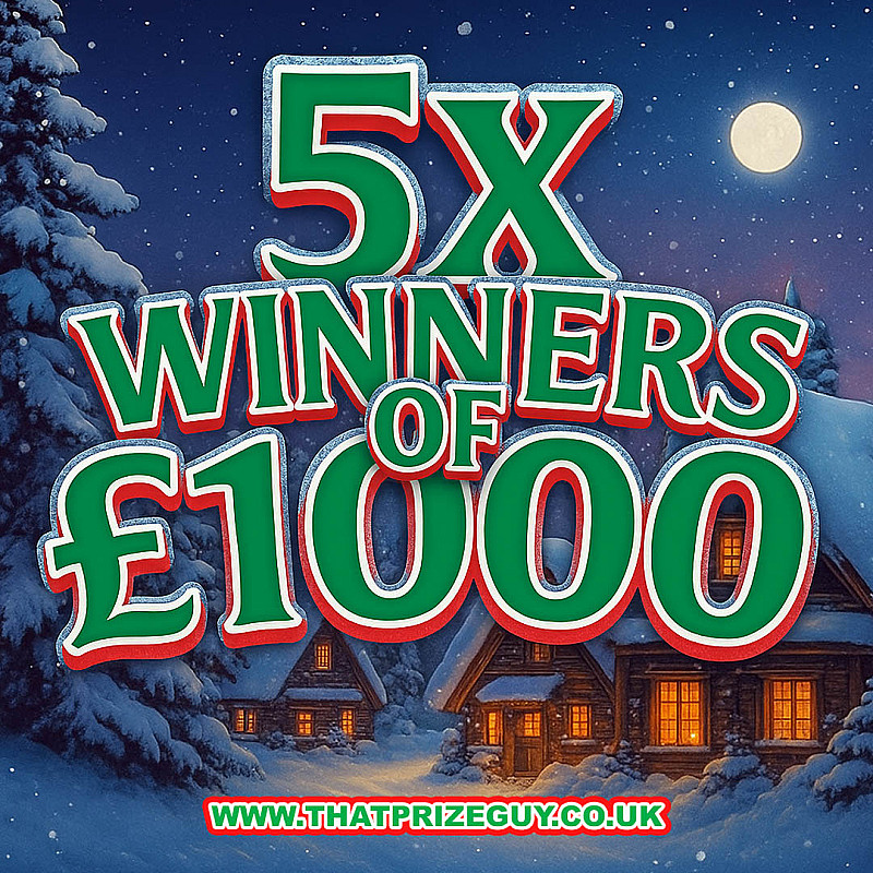 5 Winners of £1000! #3
