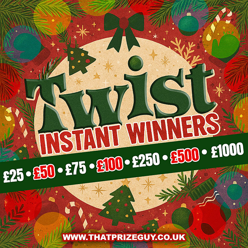 Twister Instant Win - £500 End Prize - December #2