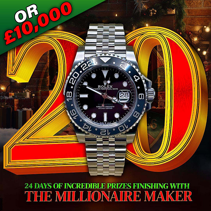 ADVENT DAY TWENTY - Rolex GMT Master 2 - Bruce Wayne or £10,000