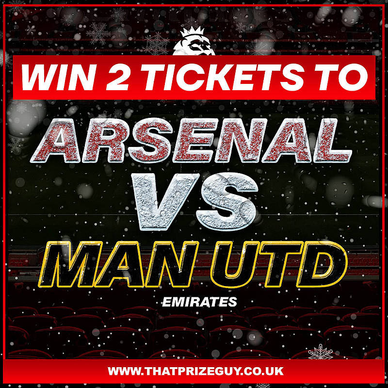 Arsenal vs Man United, Emirates Stadium, Sunday 25th January 2026
