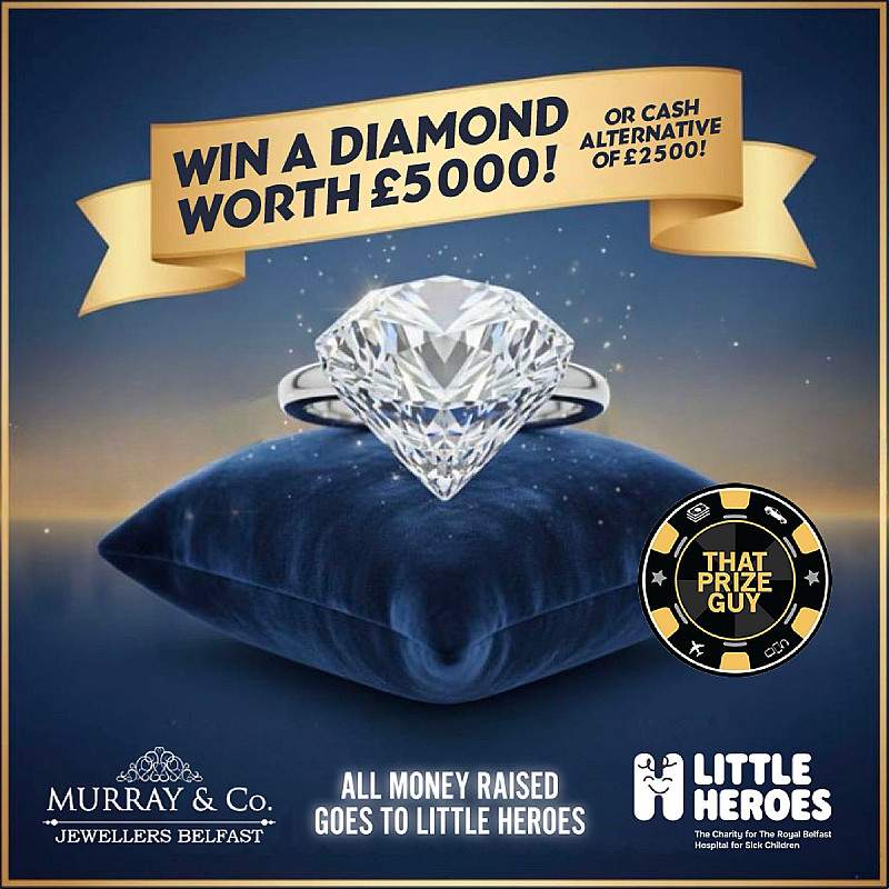 Win a Diamond or £2500 Cash